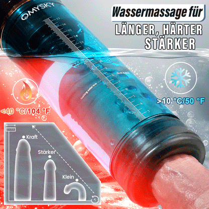 【Versand am 10. August】Acmejoy - Markham Hydrotherapie-Wasservortex 6 Votex-Modus-Penispumpe