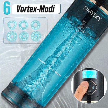 【Versand am 10. August】Acmejoy - Markham Hydrotherapie-Wasservortex 6 Votex-Modus-Penispumpe