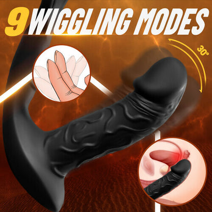 9-Frequenz-Oszillations- und Vibrations-Analvibrator mit Penisring