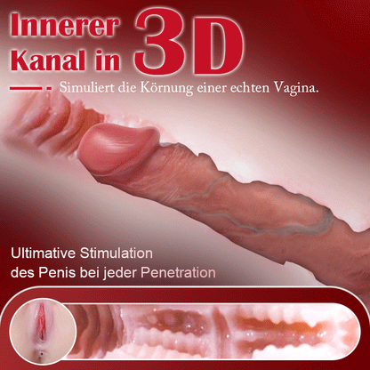 【Versand am 30. Juli】Simulation 1:1 Po-Masturbator 7 Saugen 4,3 kg