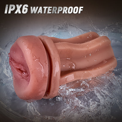 5 Sucking 10 Vibrating Simulated Vagina Eingang Männliche Masturbation Cups